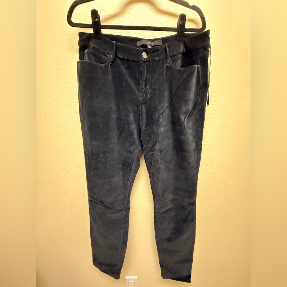 Joe's Jeans Black Velvet Chelsea Jeans